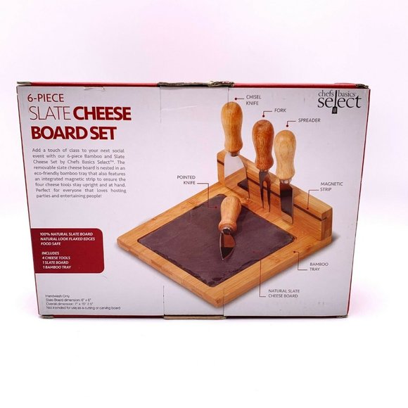 Chef's Basics Select HW1209 Cheese Wooden Board - Picture 2 of 6